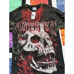 NWT VTG Bullet For My Valentine T-Shirt Adult Small 34-36 Band Tour Concert
